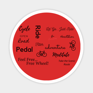 Cycling Motivation Magnet